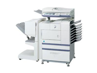 苏州典盛办公设备产品展厅 夏普355高速复印机，高效办公的得力助手