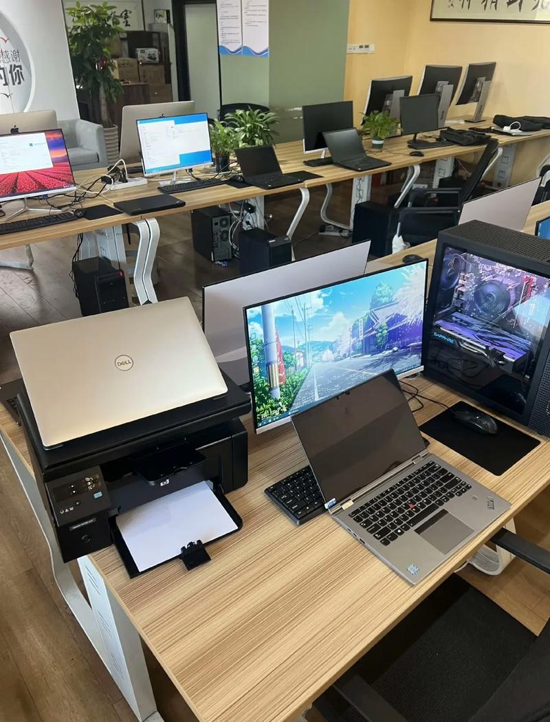 公司结业清盘，所有办公设备及台式电脑批量处理